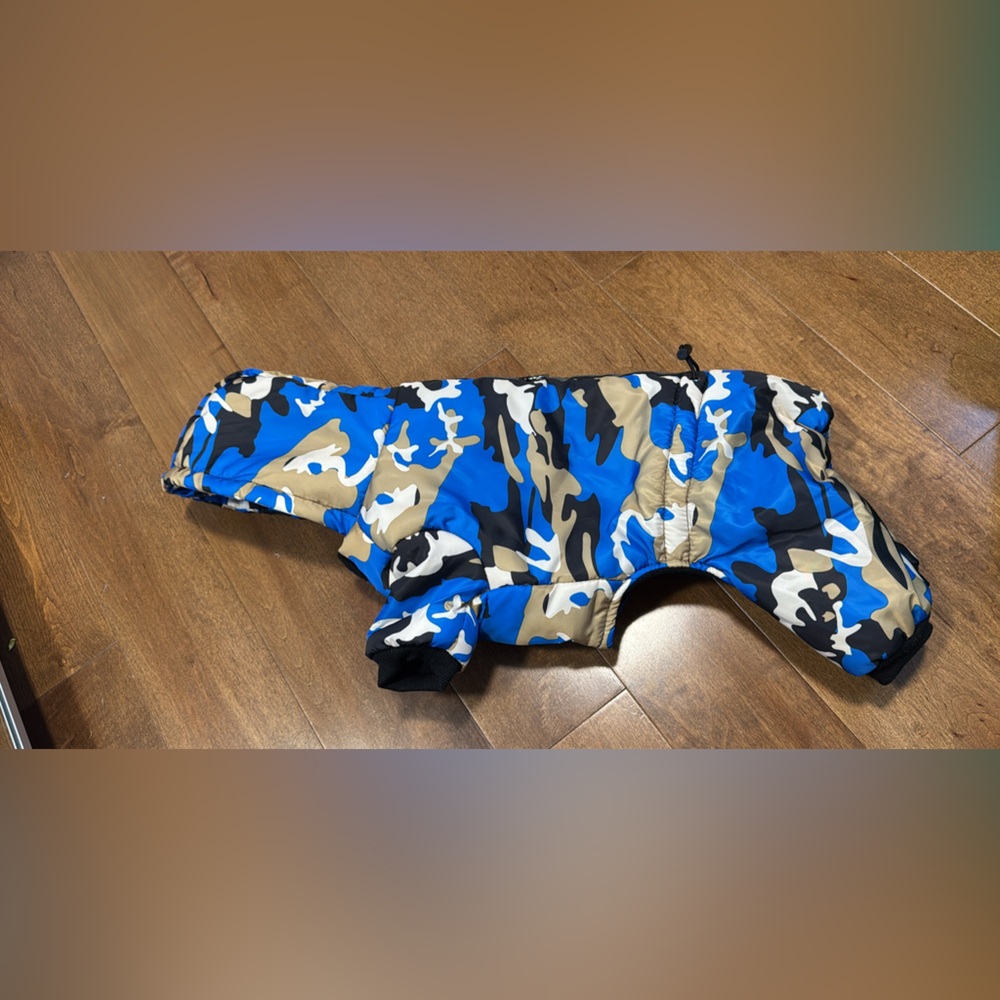 Camo Dog Jacket Padded